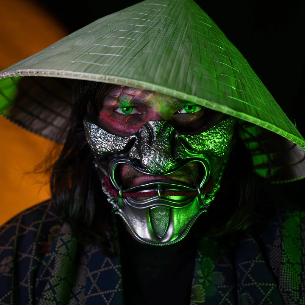 Menpō Dragon Samouraï Mask