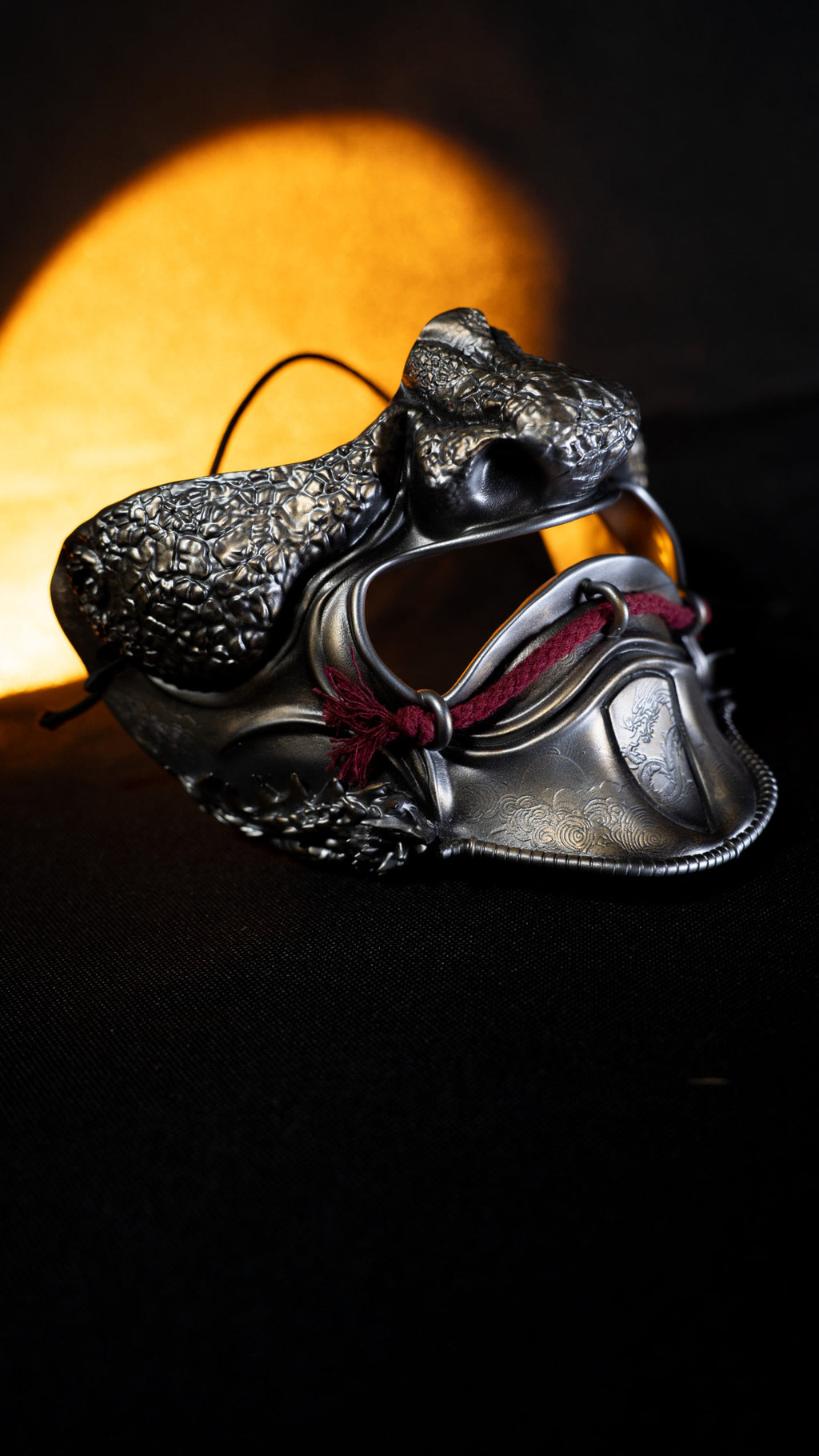 Menpō Dragon Samouraï Mask