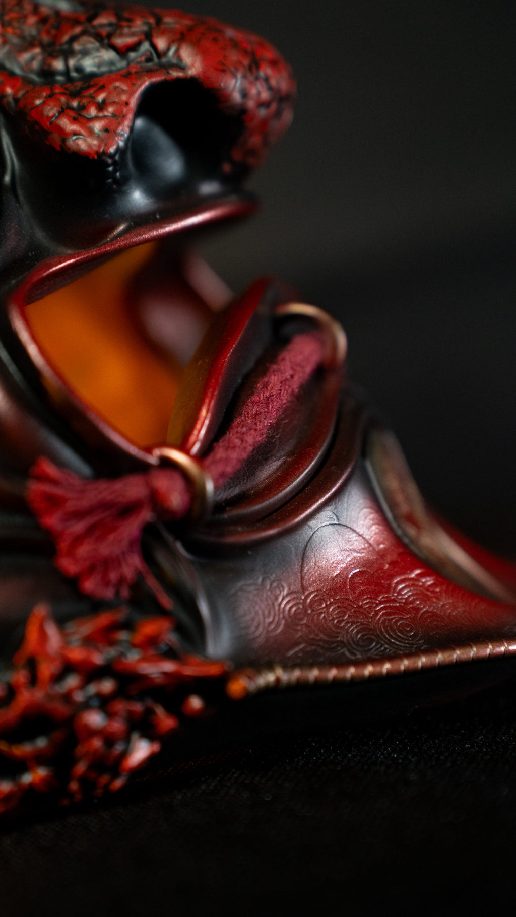 Menpō Dragon Samouraï Mask