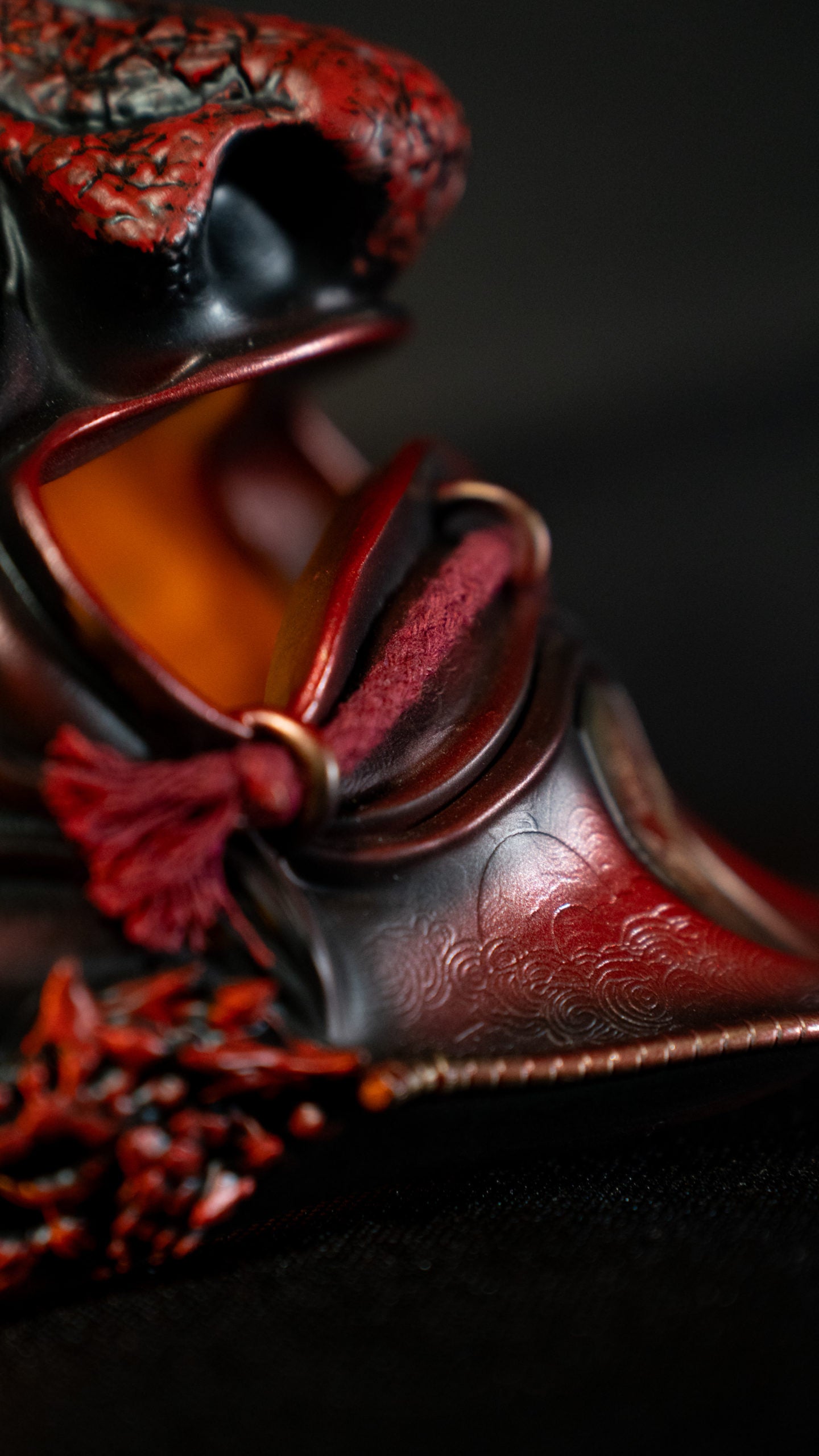 Menpō Dragon Samouraï Mask