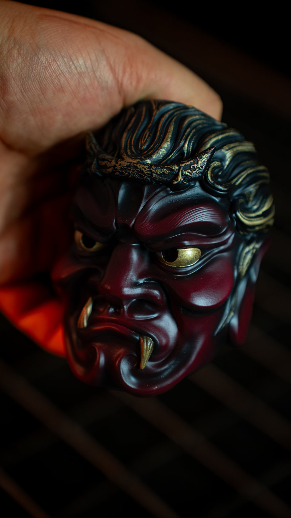 Fudō Myōō Mask — 不動明王