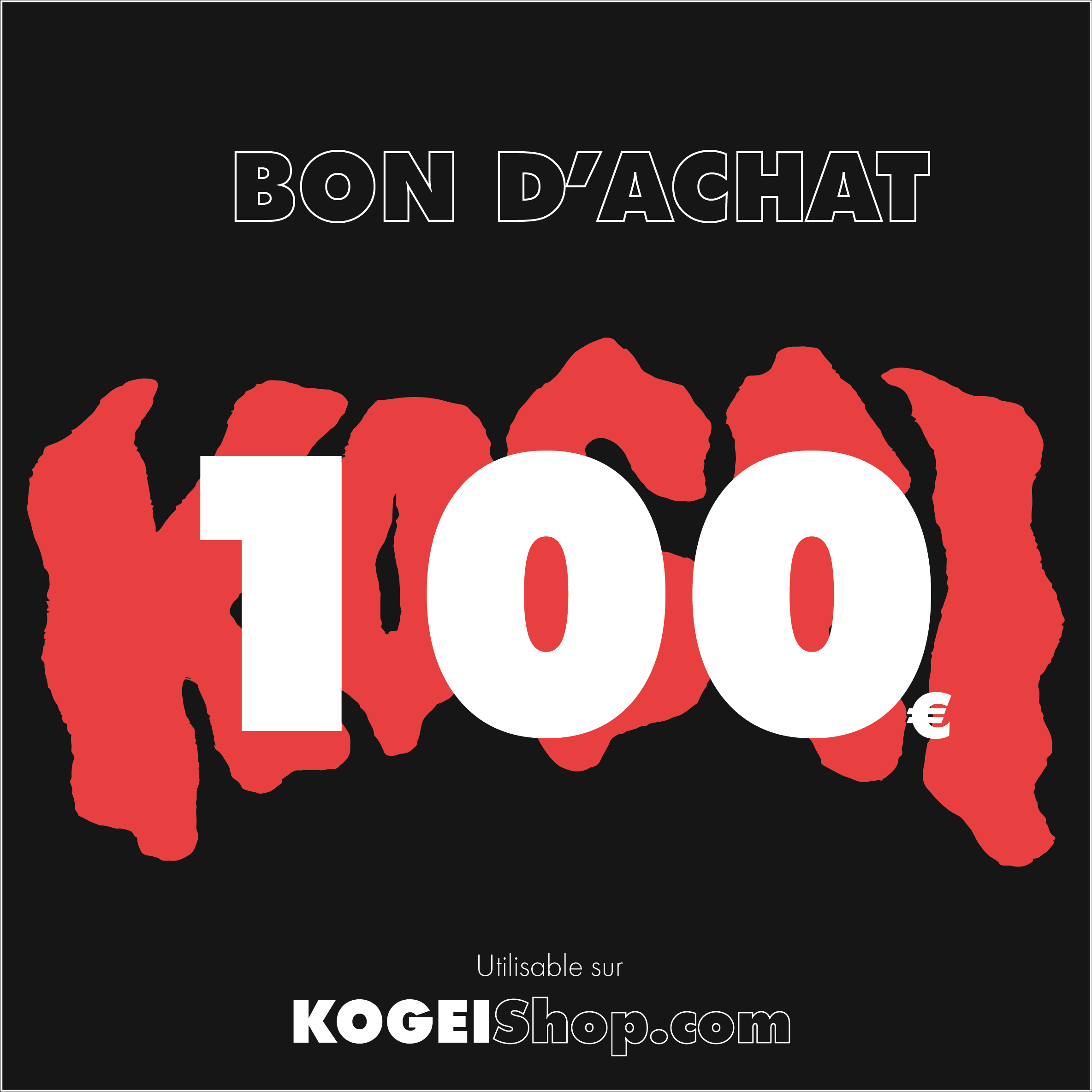 Bon d’achat 50-100-200€