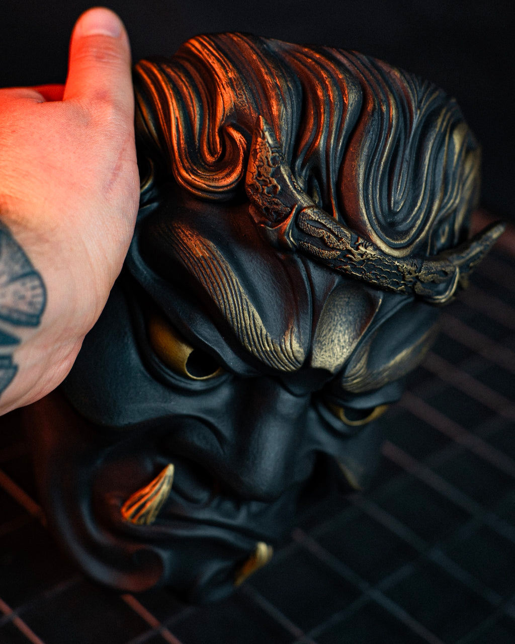 Fudō Myōō Mask — 不動明王