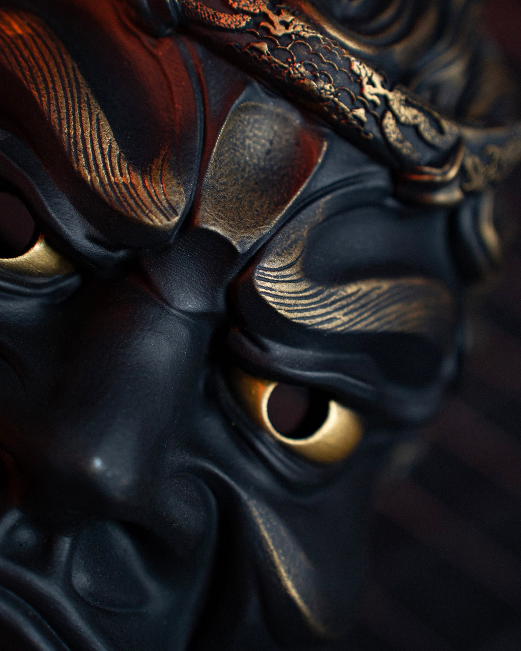 Fudō Myōō Mask — 不動明王
