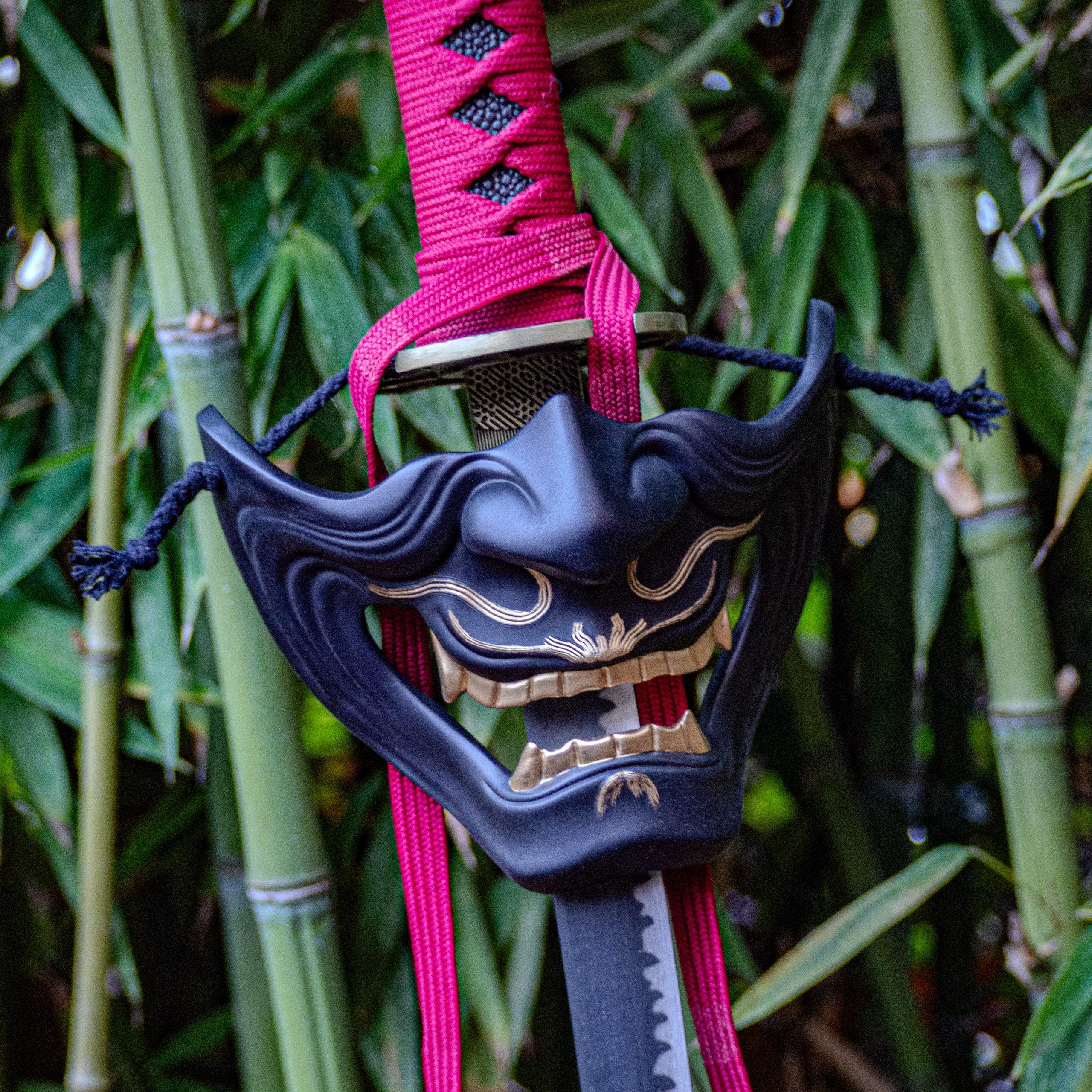 masque menpo japonais samurai