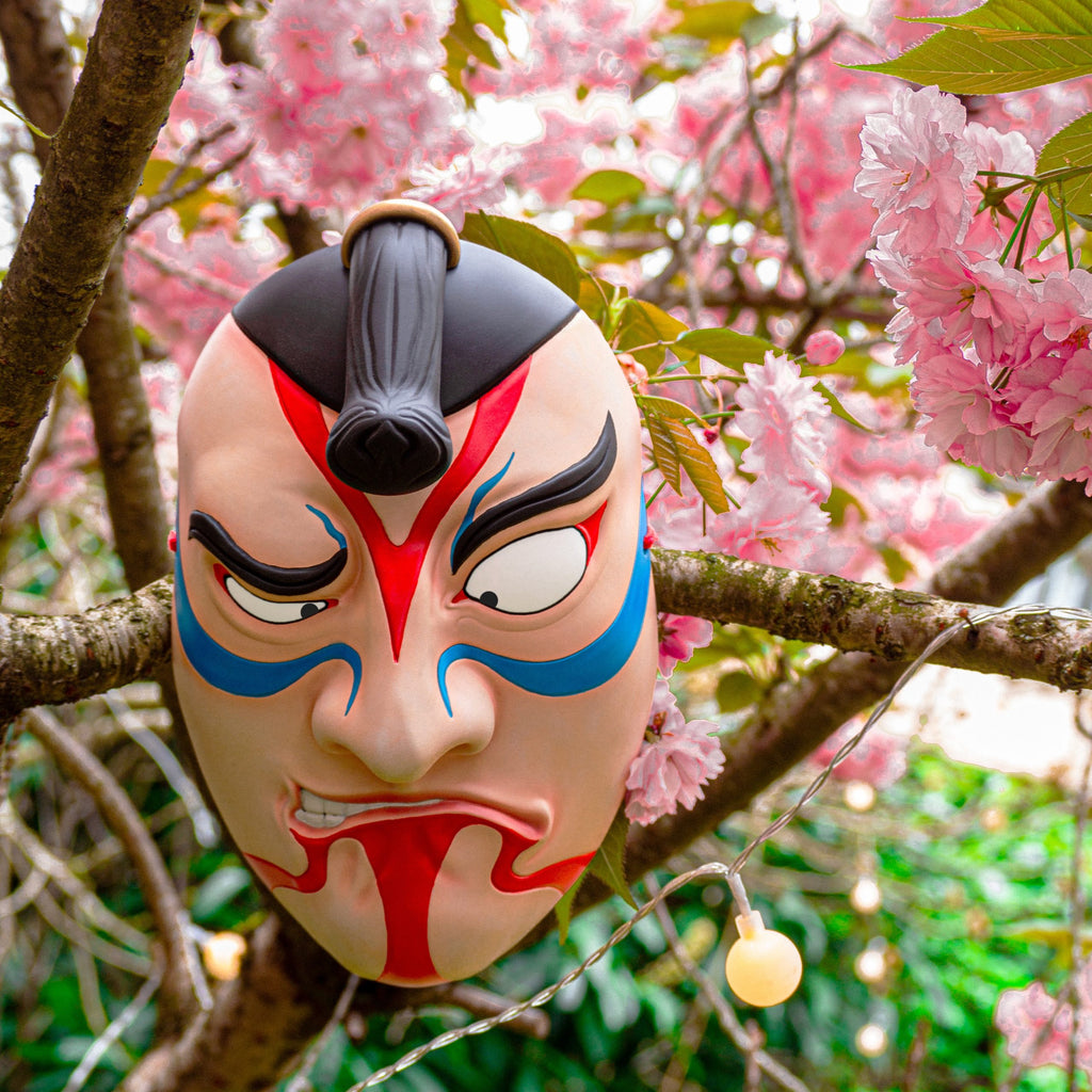 Traditional Kabuki Ukiyo-e Mask
