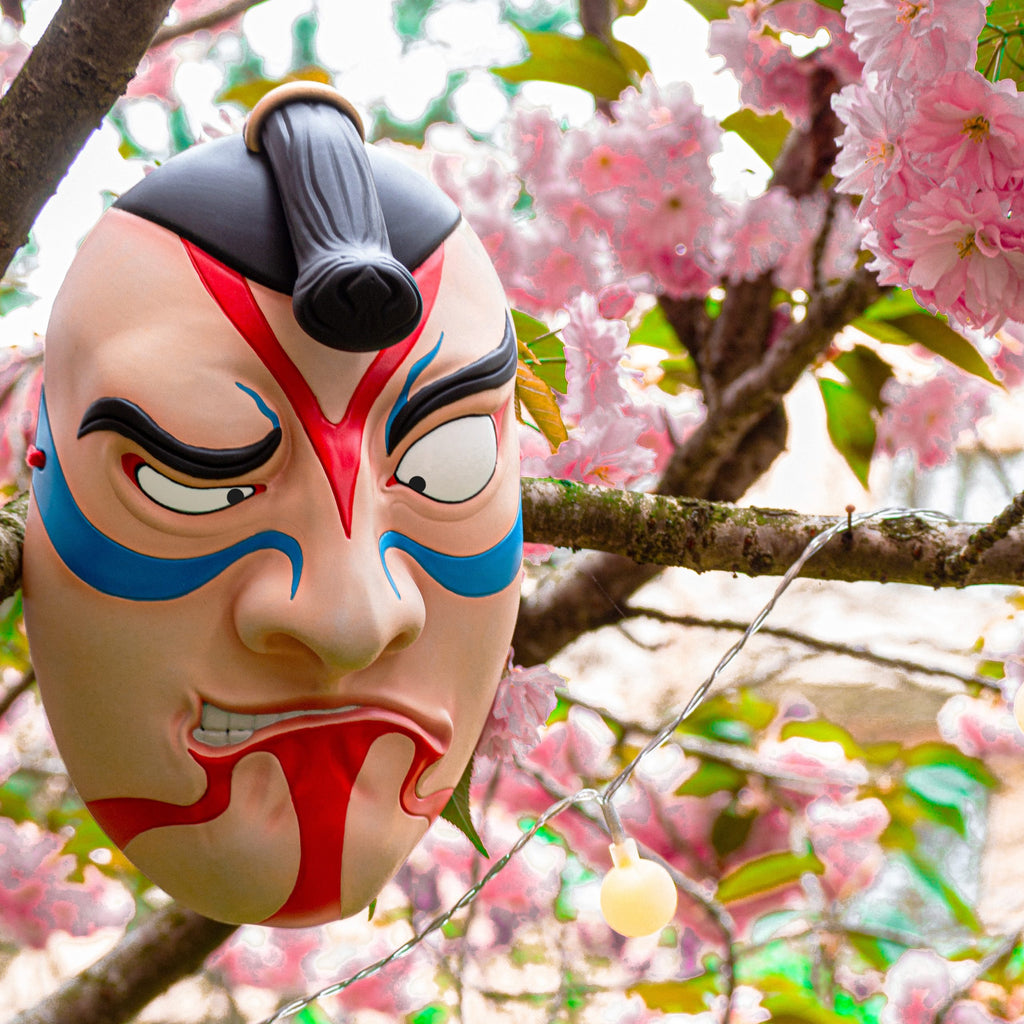 Traditional Kabuki Ukiyo-e Mask